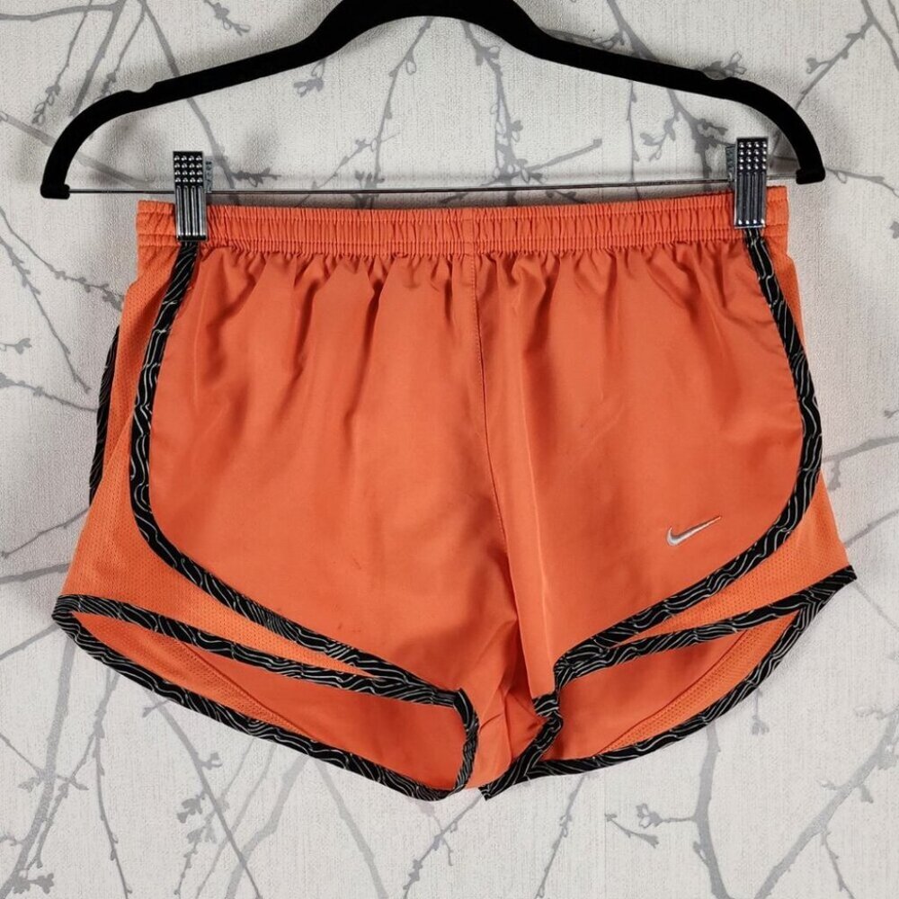 Nike Dri-Fit Orange Tempo Running Shorts